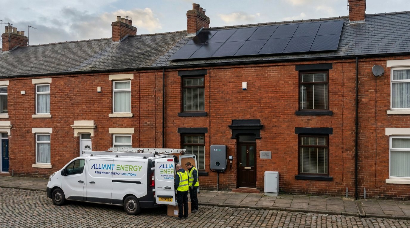 The Harrison Family — Burnley Terrace solar installation